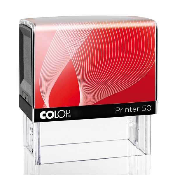 Colop Printer 50 mit Stempelplatte rot