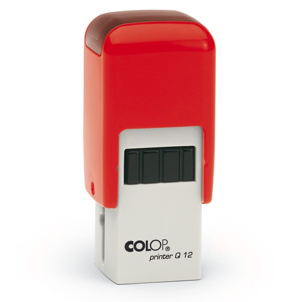COLOP Printer Q12 mit Textplatte rot