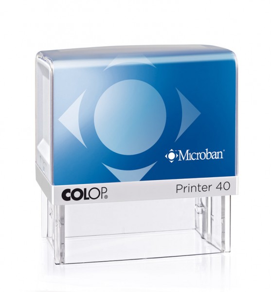 Firmenstempel: Printer 40 mit Stempelplatte 