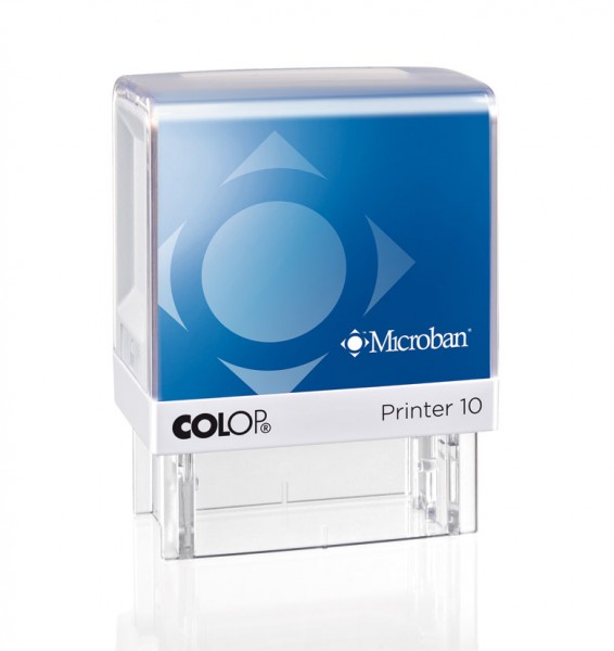 Firmenstempel: Printer 10 mit Stempelplatte 