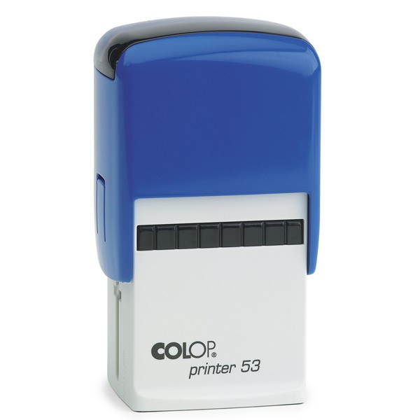 Colop Printer 53 mit Stempelplatte blau