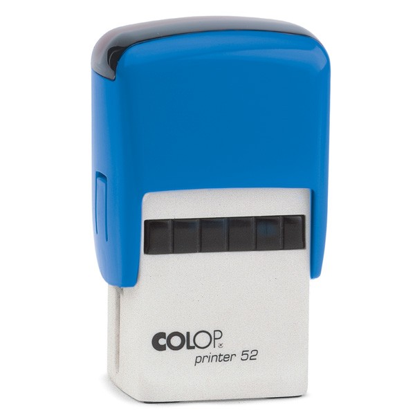 Colop Printer 52 mit Textplatte blau